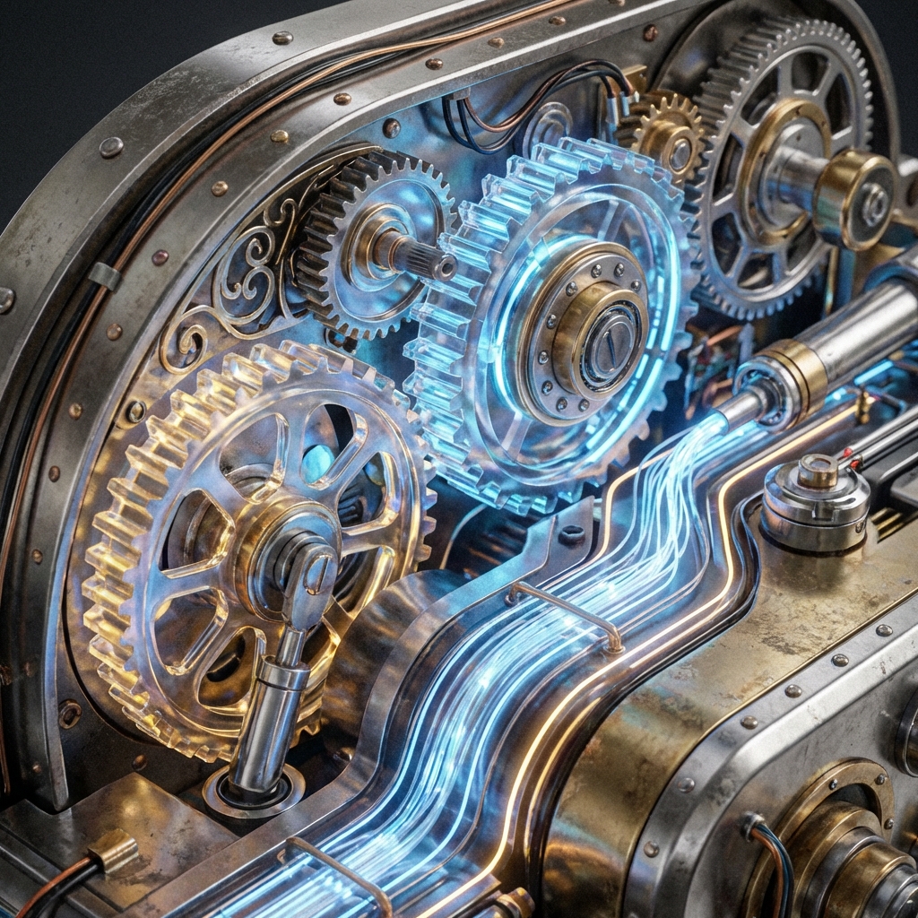 Intricate Gear Mechanism of Automated Workflow