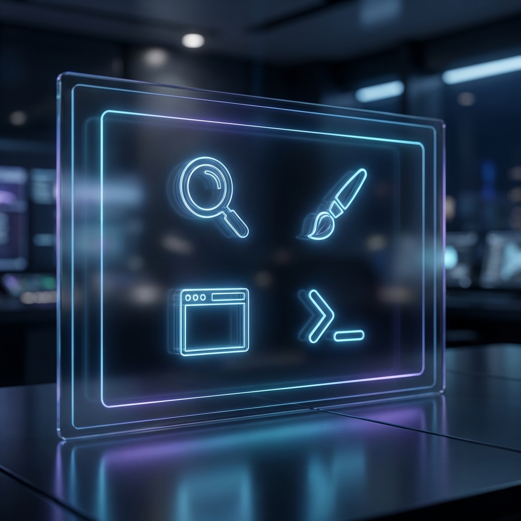 Antigravity Skills Overview - Futuristic AI Interface